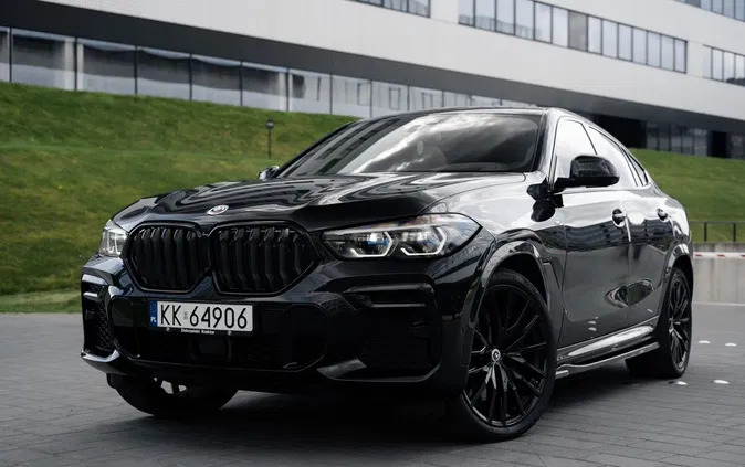 bmw x6 BMW X6 cena 178350 przebieg: 55500, rok produkcji 2022 z Kraków